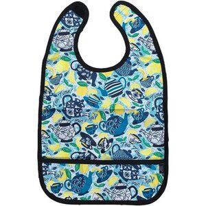 Nibble and Dribble Adult Clothing Protector  - Teapots & Tea Time